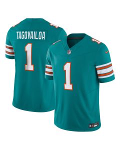 Men’s Miami Dolphins Tua Tagovailoa Aqua Vapor F.U.S.E. Limited Jersey