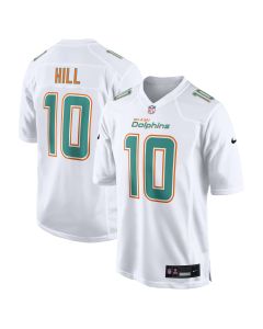 Men’s Miami Dolphins Tyreek Hill White Fashion Game Jersey
