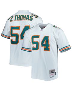 Men’s Miami Dolphins Zach Thomas Mitchell & Ness White Legacy Jersey