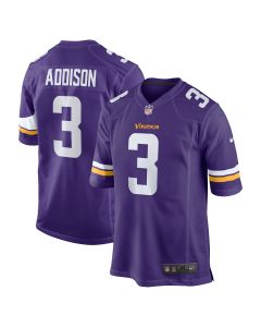Men’s Minnesota Vikings Addison Purple Game Jersey