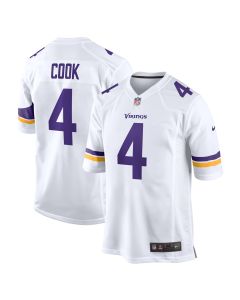 Men’s Minnesota Vikings Dalvin Cook White Game Jersey