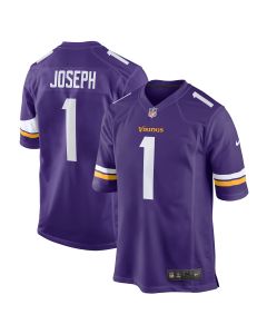 Men’s Minnesota Vikings Greg Joseph Purple Game Jersey