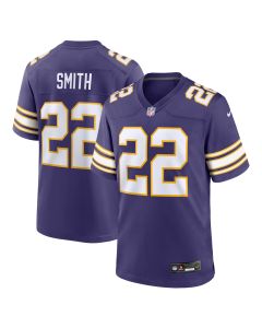 Men’s Minnesota Vikings Harrison Smith Purple Classic Player Game Jersey