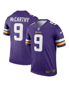 Men’s Minnesota Vikings J.J. McCarthy Purple Team Legend Player Performance Jersey