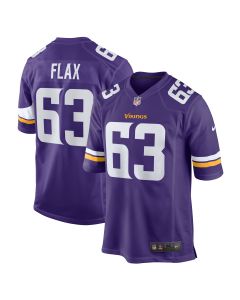 Men’s Minnesota Vikings Jeremy Flax Purple Game Jersey
