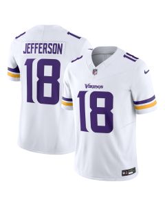 Men’s Minnesota Vikings Justin Jefferson White Vapor F.U.S.E. Limited Jersey