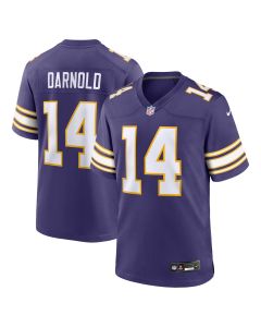 Men’s Minnesota Vikings Sam Darnold Purple Alternate Game Jersey