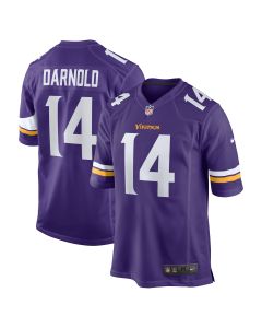 Men’s Minnesota Vikings Sam Darnold Purple Team Game Jersey