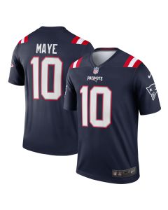 Men’s New England Patriots Drake Maye Navy Team Legend Player Performance Top