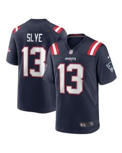 Men’s New England Patriots Joey Slye Navy Game Jersey
