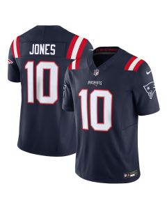 Men’s New England Patriots Mac Jones Navy Vapor F.U.S.E. Limited Jersey