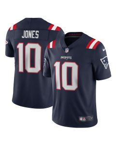 Men’s New England Patriots Mac Jones Navy Vapor Limited Jersey