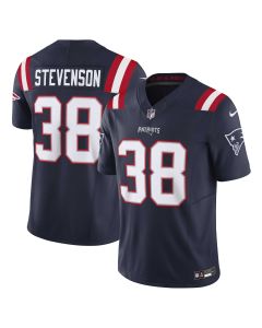 Men’s New England Patriots Rhamondre Stevenson Navy Vapor F.U.S.E. Limited Jersey