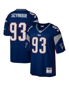 Men’s New England Patriots Richard Seymour Mitchell & Ness Navy Legacy Jersey