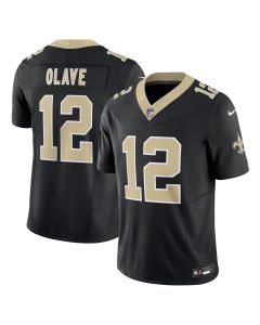 Men’s New Orleans Saints Chris Olave Black Vapor F.U.S.E. Limited Jersey
