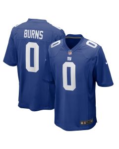 Men’s New York Giants Brian Burns Royal Team Game Jersey