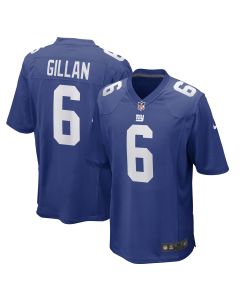 Men’s New York Giants Jamie Gillan Royal Game Player Jersey
