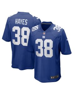 Men’s New York Giants Kaleb Hayes Royal Game Jersey