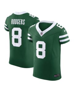 Men’s New York Jets Aaron Rodgers Gotham Green Vapor F.U.S.E. Elite Jersey