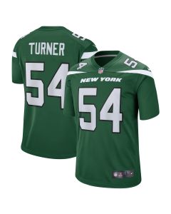 Men’s New York Jets Billy Turner Gotham Green Game Jersey