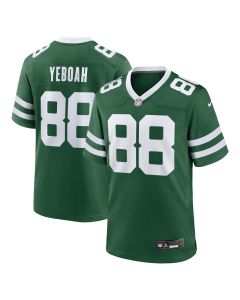 Men’s New York Jets Kenny Yeboah Legacy Green Team Game Jersey