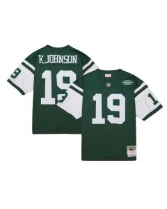 Men’s New York Jets Keyshawn Johnson Mitchell & Ness Green Legacy Jersey