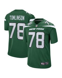 Men’s New York Jets Laken Tomlinson Gotham Green Game Jersey