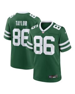 Men’s New York Jets Malik Taylor Legacy Green Team Game Jersey