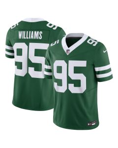 Men’s New York Jets Quinnen Williams Legacy Green Vapor F.U.S.E. Limited Jersey