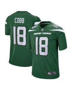 Men’s New York Jets Randall Cobb Gotham Green Game Jersey