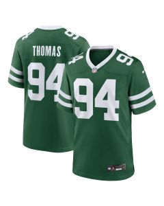 Men’s New York Jets Solomon Thomas Legacy Green Team Game Jersey