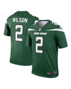 Men’s New York Jets Zach Wilson Gotham Green Team Legend Player Performance Top