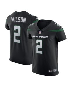 Men’s New York Jets Zach Wilson Stealth Black Vapor Elite Jersey