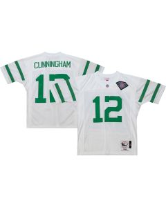 Men’s Philadelphia Eagles 1994 Randall Cunningham Mitchell & Ness White Throwback Retired Player Jersey