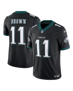 Men’s Philadelphia Eagles A.J. Brown Black Alternate Vapor F.U.S.E. Limited Jersey