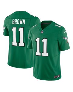 Men’s Philadelphia Eagles A.J. Brown Kelly Green Vapor F.U.S.E. Limited Jersey