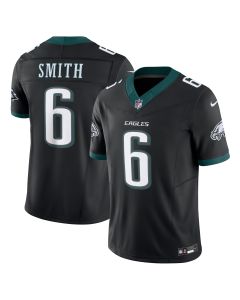 Men’s Philadelphia Eagles DeVonta Smith Black Alternate Vapor F.U.S.E. Limited Jersey