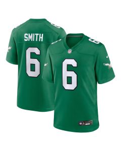 Men’s Philadelphia Eagles DeVonta Smith Kelly Green Alternate Game Player Jersey
