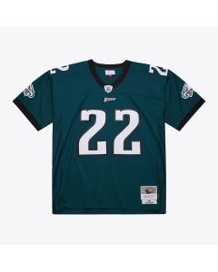 Men’s Philadelphia Eagles Duce Staley Mitchell & Ness Midnight Green 2002 Legacy Jersey