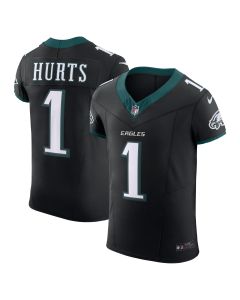 Men’s Philadelphia Eagles Jalen Hurts Black Alternate Vapor F.U.S.E. Elite Jersey