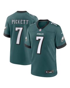 Men’s Philadelphia Eagles Kenny Pickett Midnight Green Game Jersey
