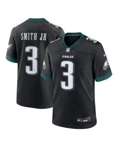 Men’s Philadelphia Eagles Nolan Smith Black Alternate Game Jersey