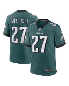 Men’s Philadelphia Eagles Quinyon Mitchell Midnight Green Player Game Jersey