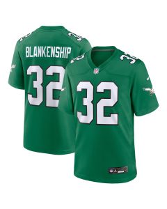 Men’s Philadelphia Eagles Reed Blankenship Kelly Green Alternate Game Jersey