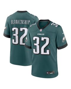 Men’s Philadelphia Eagles Reed Blankenship Midnight Green Team Game Jersey