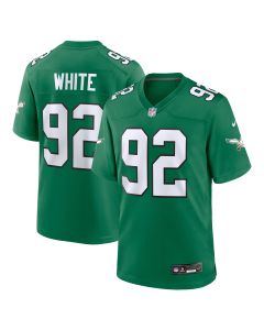 Men’s Philadelphia Eagles Reggie White Kelly Green Alternate Game Jersey