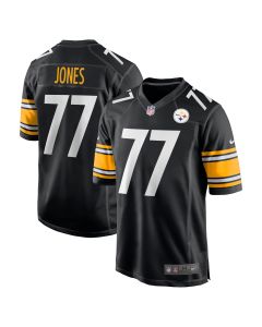 Men’s Pittsburgh Steelers Broderick Jones Black Game Jersey