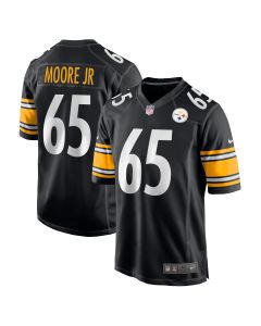 Men’s Pittsburgh Steelers Dan Moore Jr. Black Game Jersey