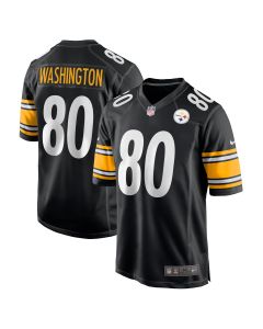 Men’s Pittsburgh Steelers Darnell Washington Black Game Jersey