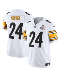 Men’s Pittsburgh Steelers Joey Porter Jr. White Vapor F.U.S.E. Limited Jersey